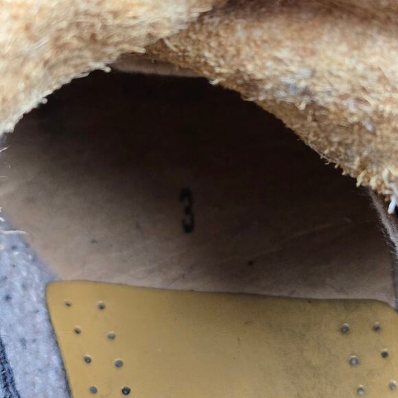 Vtg Dr. Martens Made in England 1460 Purple Leather Trench Combat Boot UK 3 US 5 - Picture 15 of 15